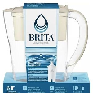 Brita Original Blue and Transparent Water Pitcher